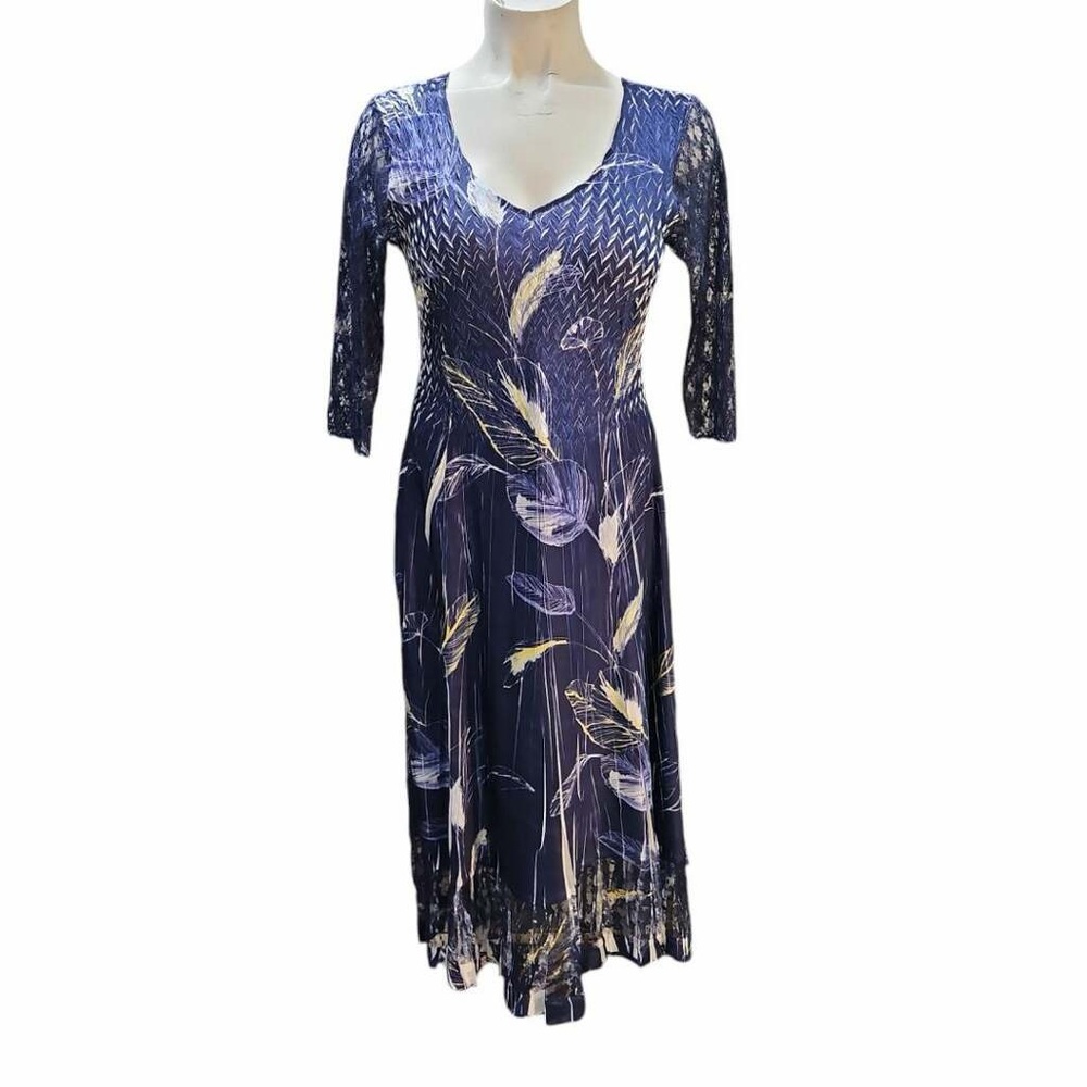 Komarov formal dress woman Made-USA Luxury Brand Comfortable flattering L XL ?